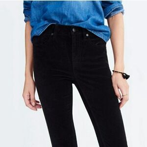 Madewell 9” Highrise Skinny in Velvet